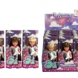 Poupée Evi en pyjama avec licorne 12 cm