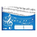 cahier de musique junior 8 feuilles