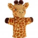 Keeleco marionnette à main en peluche girafe 27 cm