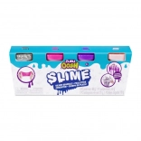 ZURU OOSH Slime – lot de petits tubes 4-pack, couleurs pailletées