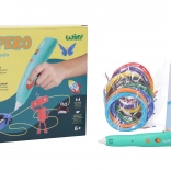 Stylo 3D WIKY – kit de base avec recharges et modèles – emballage en tchèque