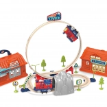 Circuit de train en valisette – 142 pièces