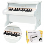 Piano en bois pour enfants CLASSIC WORLD avec manuel