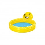 Piscine gonflable pour enfants avec douche BESTWAY Smiley 165 × 144 × 69 cm