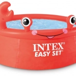 Piscine gonflable Crabe joyeux INTEX EASY SET