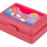 Boîte à goûter avec arc-en-ciel rouge BAAGL