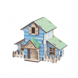 Woodcraft puzzle 3D en bois cabane forestière
