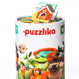 Puzzlika Ma maison – puzzle éducatif pour enfants, 20 pièces