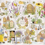 Puzzle « Bourdonnant comme une abeille » 500 pièces COBBLE HILL