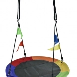 Balançoire à corde colorée 100 cm