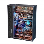 Maquette mécanique 3D Ville du passé