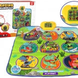 Tapis de danse avec motif de dinosaures