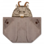 Couverture chauffante avec capuche et poches en forme de pattes Cozy Noxxiez