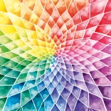 Puzzle fleur colorée 1000 pièces SCHMIDT