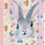 Baagl chemise pour cahiers scolaires A5 Bunny