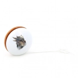 Yo-yo en bois Vilac avec motif de Pachycéphalosaure