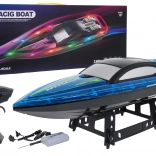 Bateau de course RC – bleu