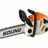 Tronçonneuse pour enfants avec lunettes de sécurité