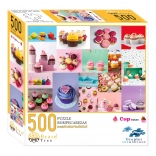 Puzzle Petits Gâteaux 500 pièces