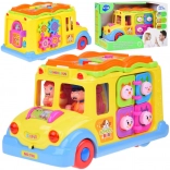 Bus interactif joyeux pour enfants