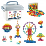 Set de blocs de construction Flocons en valisette 140 pcs