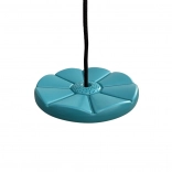 Disque à bascule en plastique turquoise