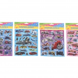 Autocollants moyens de transport – stickers pour enfants sur planche