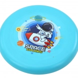 Disque volant Frisbee Cosmonaute Bleu 20 cm