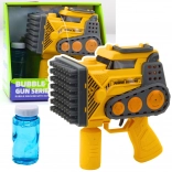Pistolet à bulles de construction 56 trous jaune