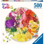 Puzzle Ravensburger symphonie de fruits et légumes 500 pièces