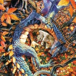 Puzzle Cobble Hill Abby et son dragon 1000 pièces