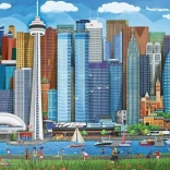 Puzzle Pique-nique à Toronto 1000 pièces