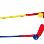 Crosse de hockey en plastique avec palet 74 cm