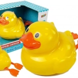 Canard de bain flottant jaune à piles 18 cm