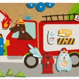 Lena jeu à marteler Pompiers