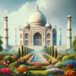 Puzzle Taj Mahal 1000 pièces