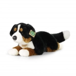 chien de montagne bernois en peluche couché 44 cm éco-responsable