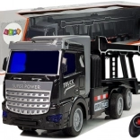 ensemble de remorquage RC noir 36 cm avec lumières LED