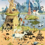 Puzzle HEYE En excursion – Hieronymus Bosch, 500 pièces
