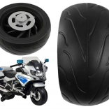 Roue arrière pour moto électrique enfant BMW R1200 en mousse EVA souple