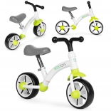 Draisienne pour enfants avec roues EVA et selle réglable ECOTOYS verte