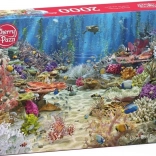 Puzzle CHERRY PAZZI Récif corallien Paradise 2000 pièces