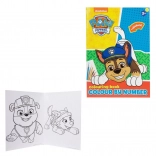 Coloriage par numéros avec autocollants Pat' Patrouille 21 × 29,5 cm