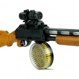 Jouet Interactif Fusil AK 868-1 avec effets sonores et lumineux