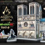 Puzzle 3D Assassin's Creed Unity : Cathédrale Notre-Dame 860 pièces