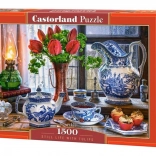 Puzzle 1500 pièces Nature morte aux tulipes