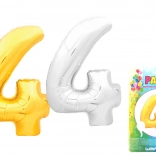 Ballon gonflable chiffre 4