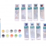 Kit créatif peinture par numéros 30x30 cm