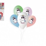 Ballons gonflables Licorne 33 cm, 5 pcs
