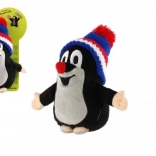 Petite Taupe peluche avec bonnet 15 cm